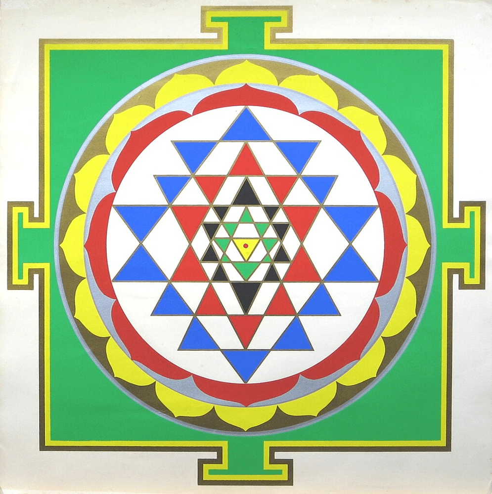 sri yantra Image of sri Yantra